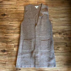 Long Sweater Vest